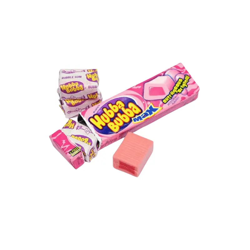Hubba Bubba Max Outrageous Original Bubble Gum - 5 Piece Pack