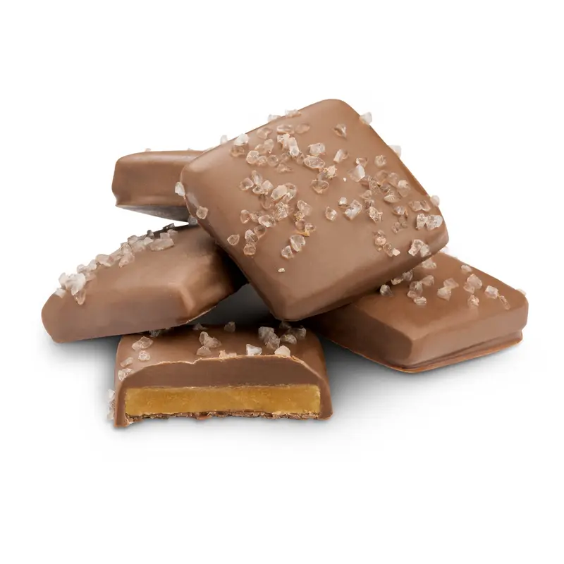 Milk Chocolate English Toffee with Sea Salt -  1 LB Box