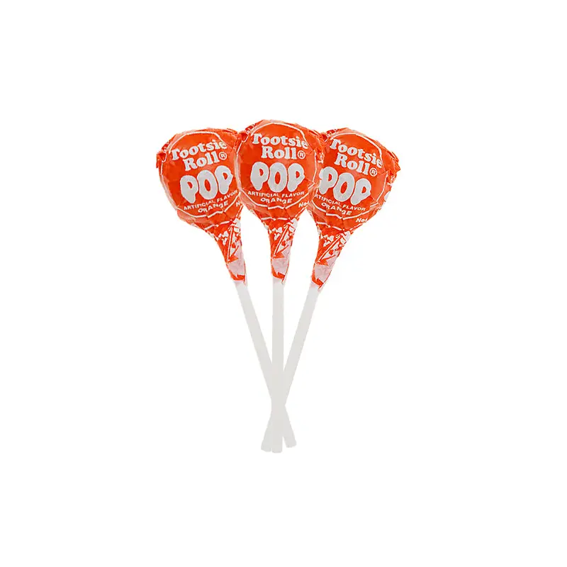 Orange Tootsie Pops - 2 LB Bulk Bag