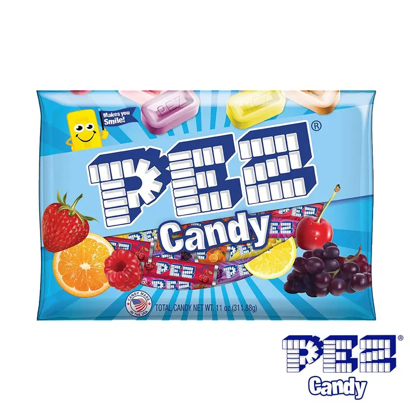 PEZ Assorted Fruit Candy Refills - 11-oz. Bag