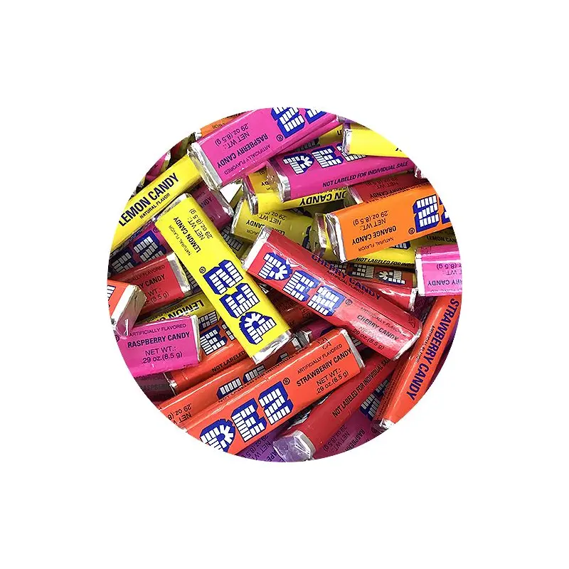 PEZ Assorted Fruit Candy Refills .29 oz. - 3 LB Bulk Bag