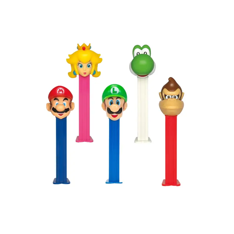PEZ Nintendo Super Mario Collection Candy Dispenser - 1-Piece Blister Pack