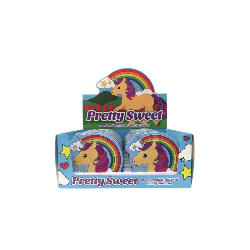 Pretty Sweet Unicorn Shaped Candy - 1.2-oz. Tin