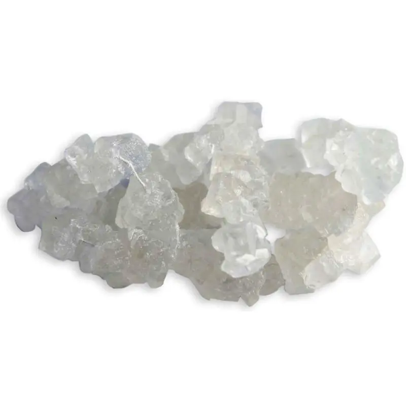 Roses Clear White Rock Candy on a String