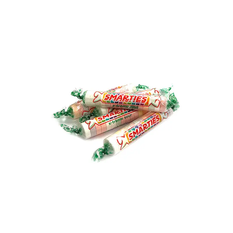Smarties X-Treme Sour Candy Rolls - 3 LB Bulk Bag