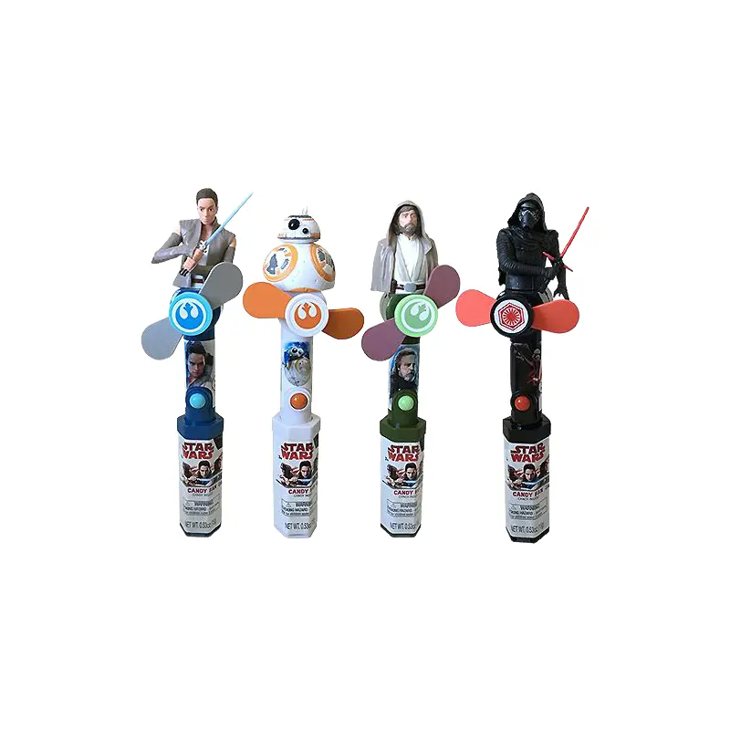 Star Wars Episode 8 Character Fan Candy Toy