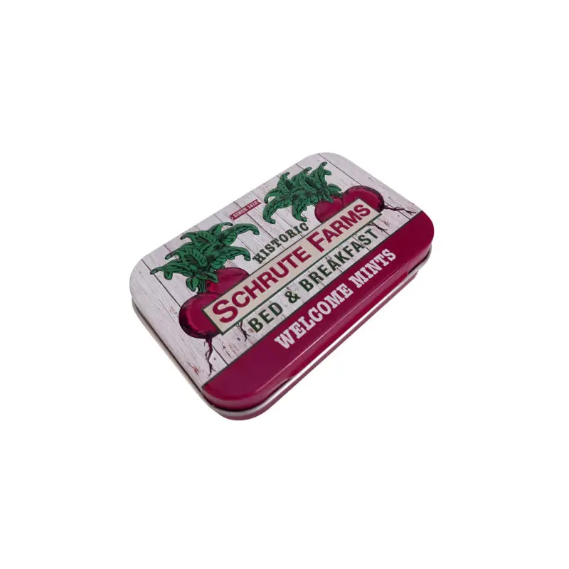 The Office: Schrute Farms Beet Shaped Welcome Mints - 1.5-oz. Tin
