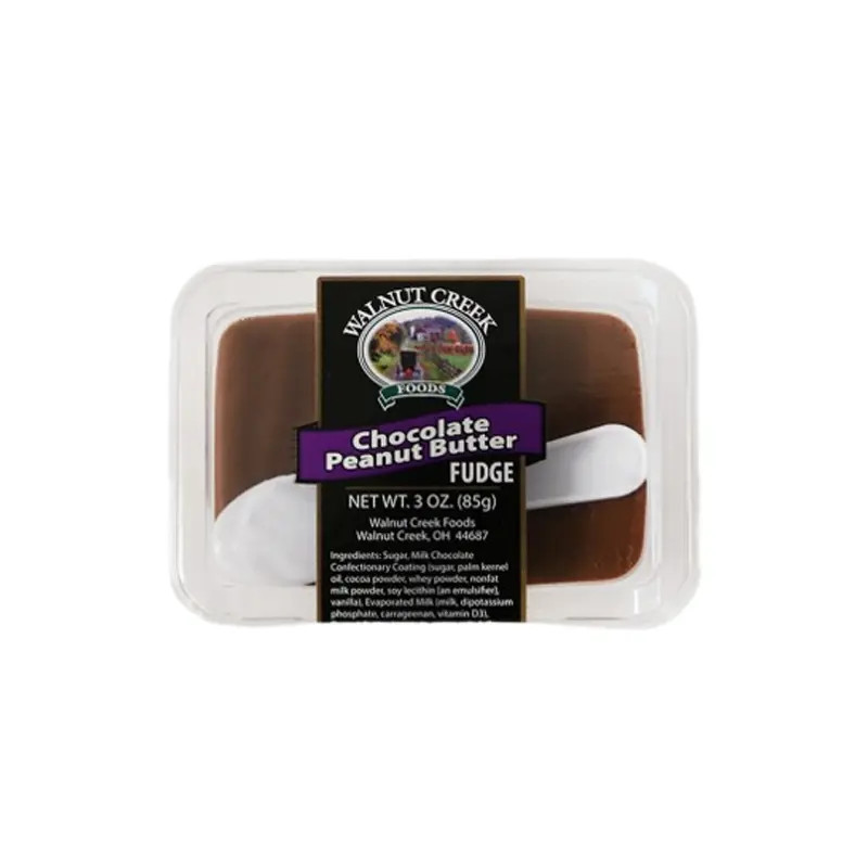 Walnut Creek Chocolate Peanut Butter Fudge Cup 3 oz.