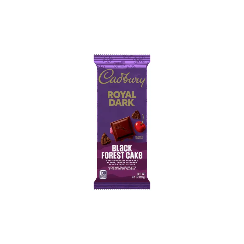 Cadbury Royal Dark Black Forest Cake X-Large 3.5 oz. Bar
