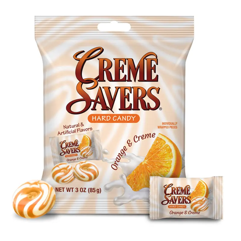 Creme Savers Orange & Creme Bag
