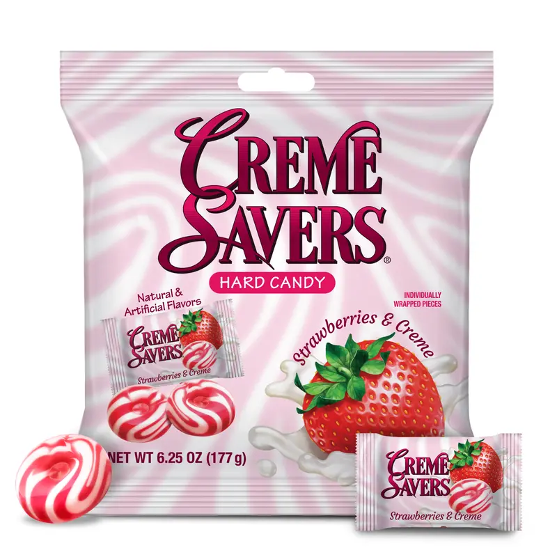 Creme Savers Strawberries & Creme Bag