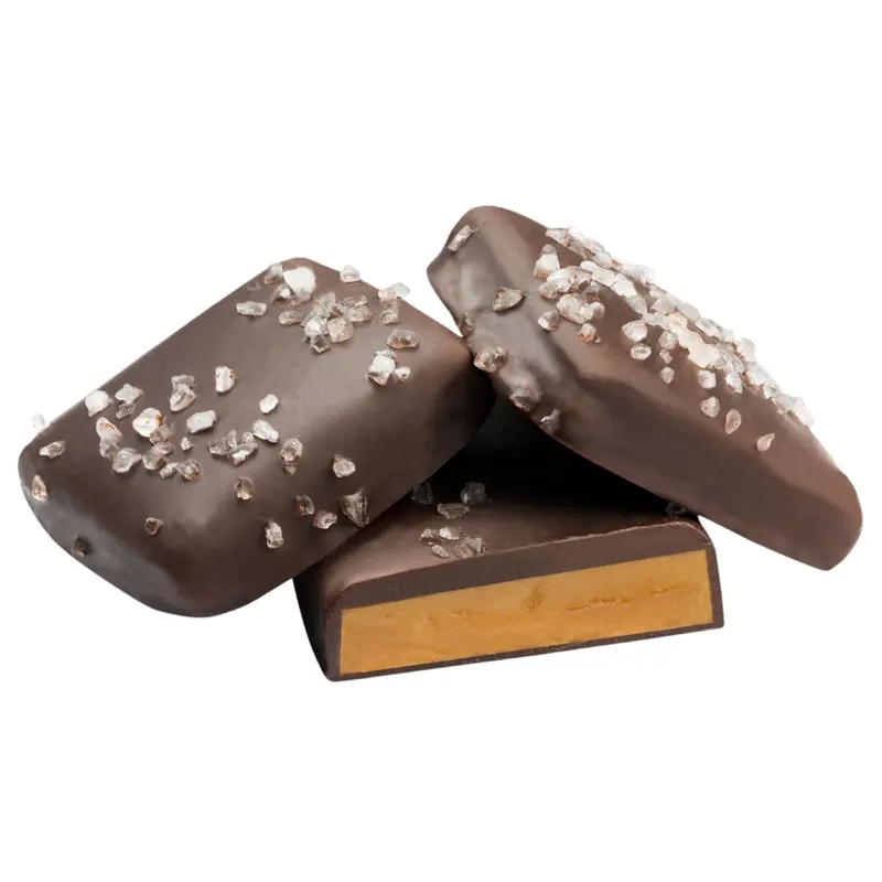 Dark Chocolate English Toffee with Sea Salt - 1 LB Box