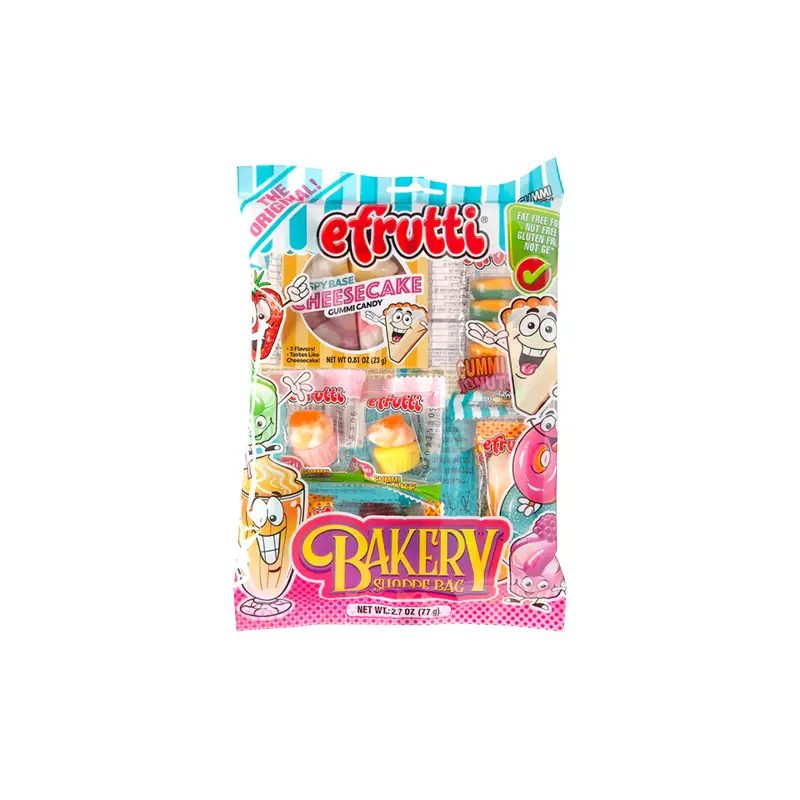 efrutti Gummi Candy Bakery Shoppe Theme Bag 2.7 oz.