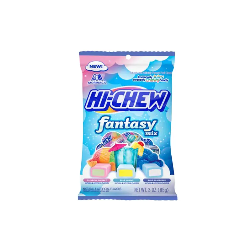 Hi-Chew Fantasy Mix (Rainbow Sherbet, Blue Hawaii, Blue Raspberry)