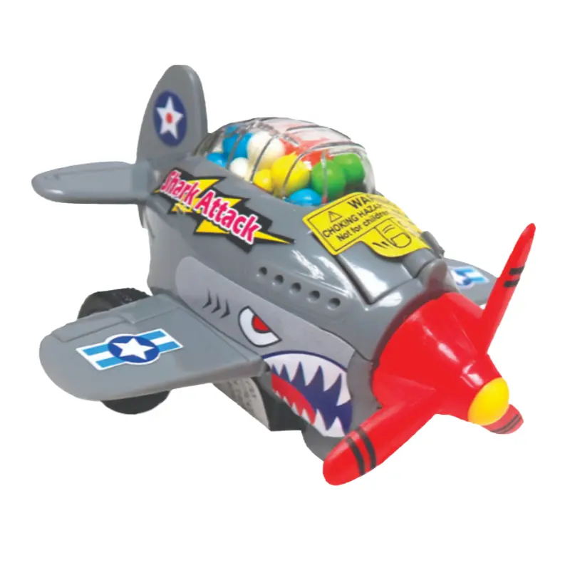 Kidsmania Shark Attack Candy Filled Plane 3.0 oz.