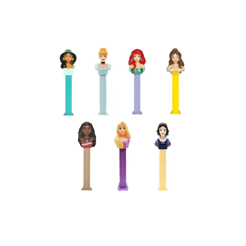 PEZ Disney Princesses Collection Candy Dispenser - 1 Piece Blister Pack