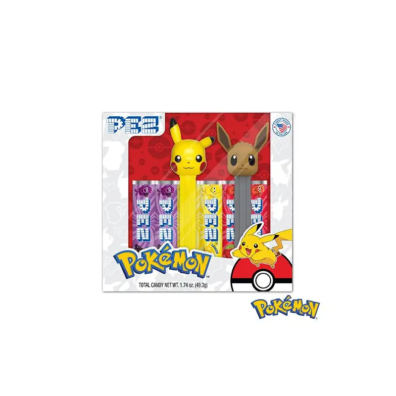 PEZ Pokmon Gift Set (Pikachu & Eevee)
