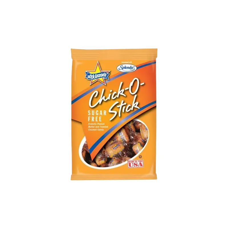 Sugar Free Chick-O-Sticks Crunchy Peanut Butter & Toasted Coconut Candy