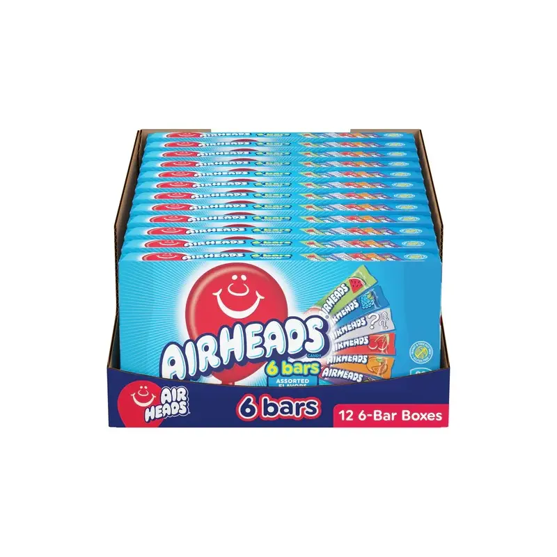 Airheads Assorted Flavors 3.3 oz. Theater Box