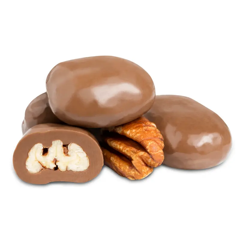 Albanese Milk Chocolate Pecans 3 lb. Bulk Bag