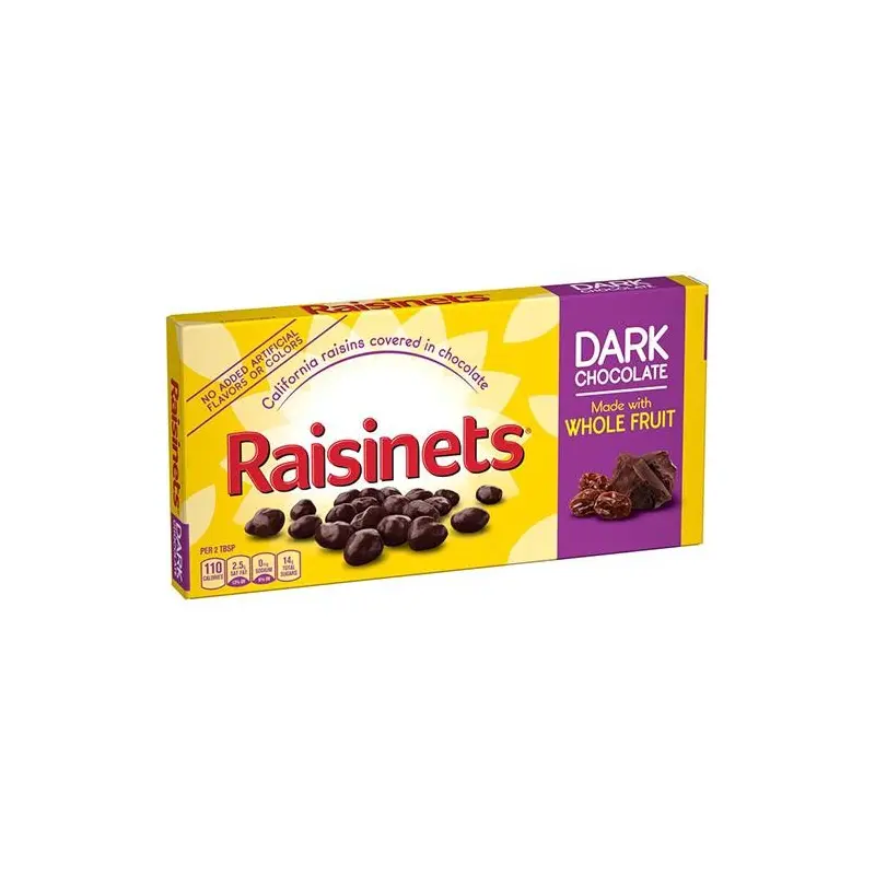 Dark Chocolate Raisinets - 3.1 oz. Theater Box