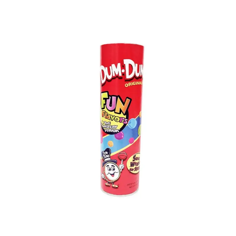 Dum Dums Lollipops 9" Tube