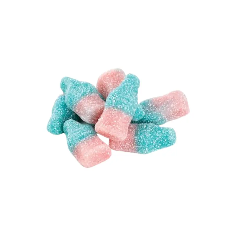 Gustaf's Small Sour Bubble Gum Gummi Bottles - Bulk Bag