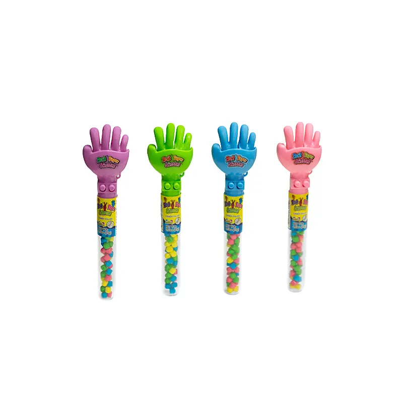 Kidsmania Candy Filled Rock, Paper, Scissors Hand Toy .53 oz.