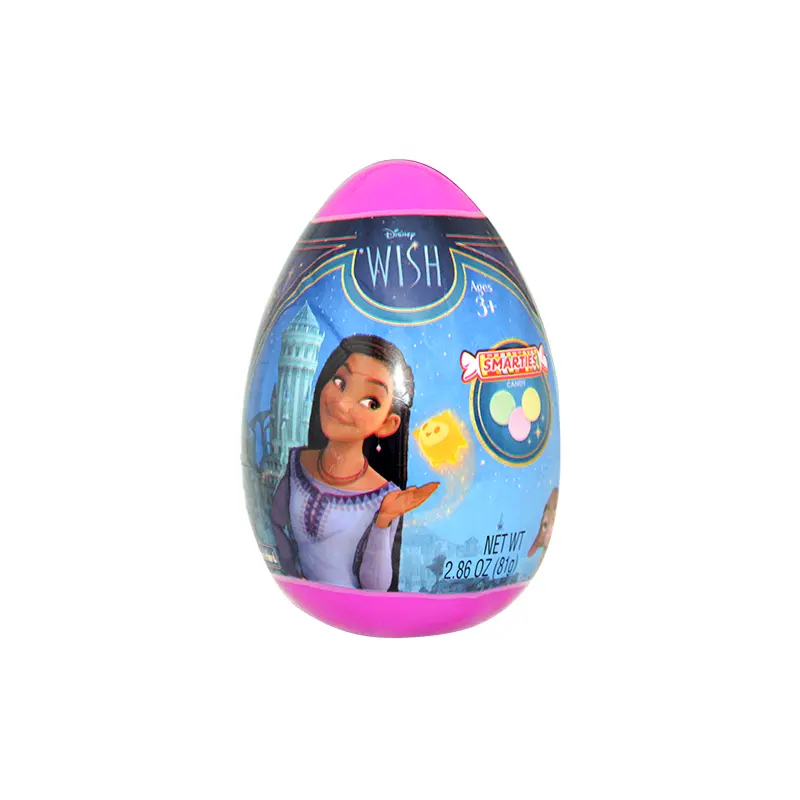 Licensed Giant Plastic Egg with Smarties 2.86 oz.