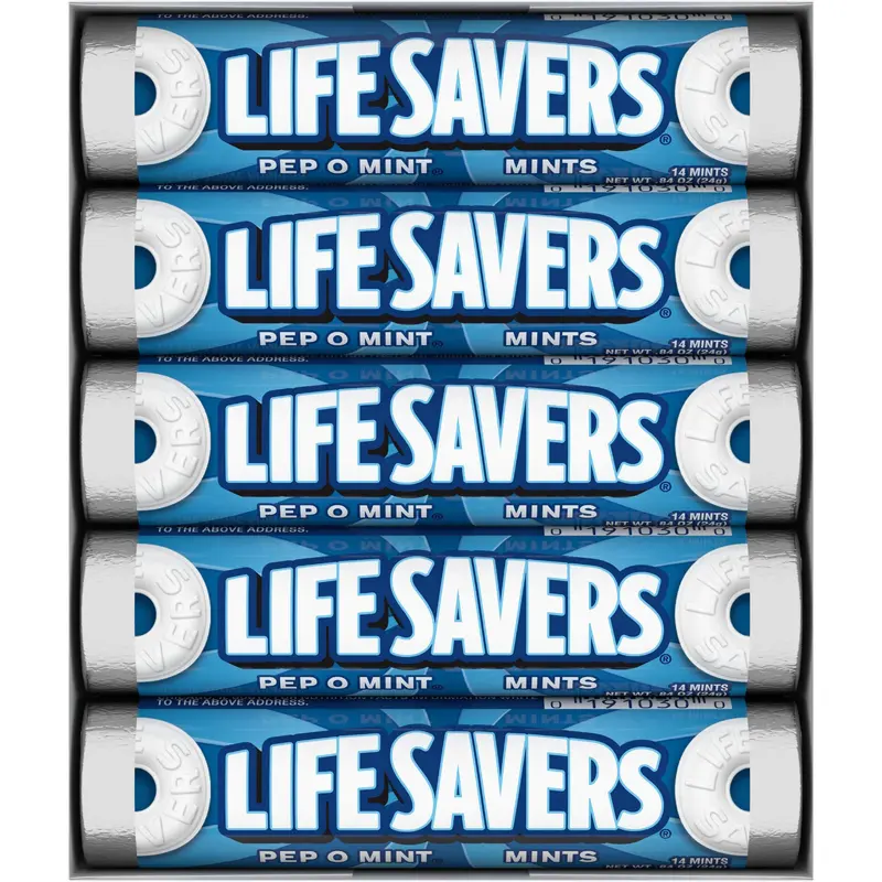 Life Savers Mints Pep O Mint  - 0.84-oz. Roll
