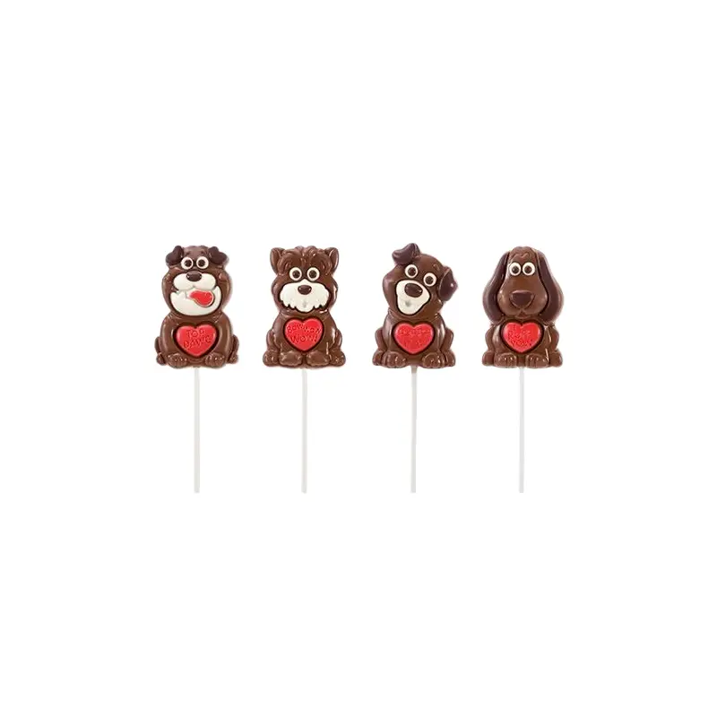 Palmer Double Crisp Chocolate Big Puppy Valentine Pops