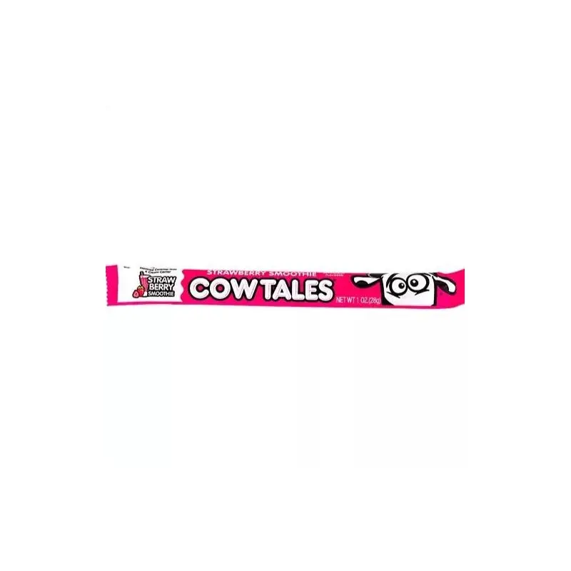 Strawberry Smoothie Cow Tales Chewy Caramel 1 oz.
