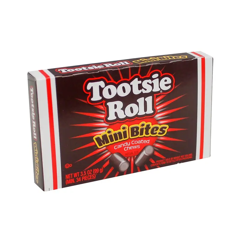 Tootsie Roll Mini Bites Theater Box 3.5 oz.