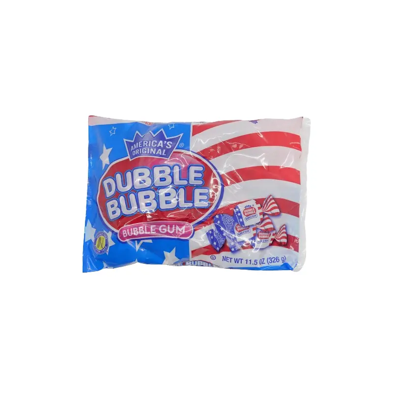 Dubble Bubble Flag Twist Wrap - 11.5 oz Bag