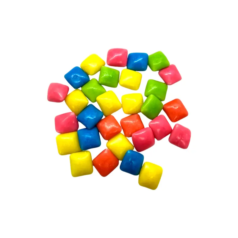 Dubble Bubble Tropical Fruit Chewing Gum Tablets 3 lb Bulk Bag