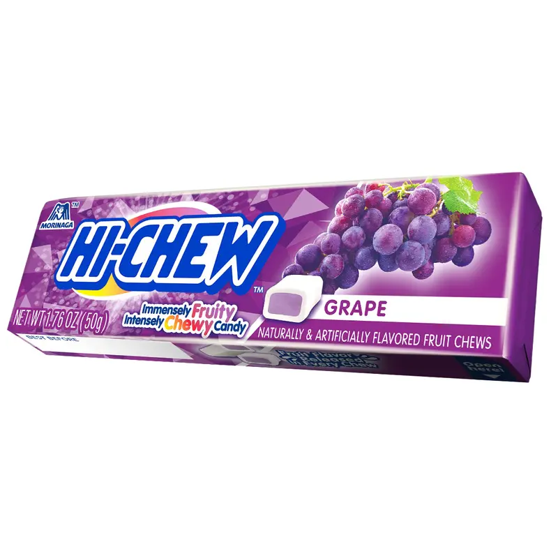 Hi-Chew Grape Fruit Chews - 1.76-oz. Bar