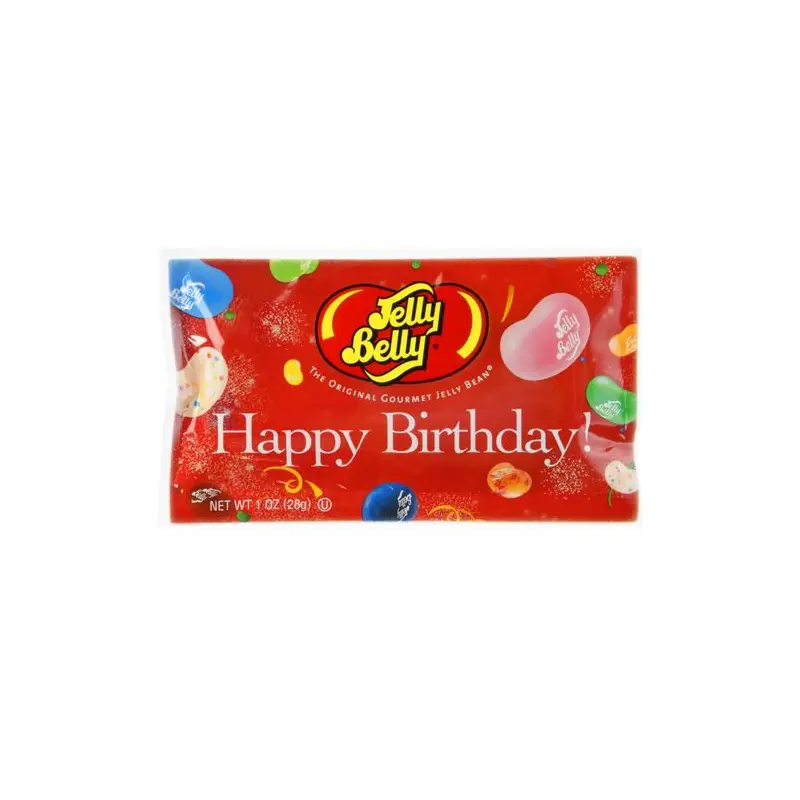 Jelly Belly Happy Birthday Assorted Flavor Jelly Beans - 1-oz. Bag