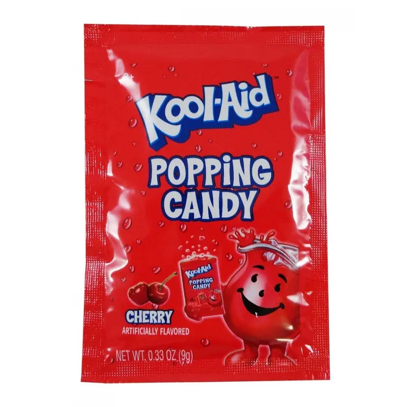 Kool-Aid Popping Candy Cherry 0.33 oz. Pouch