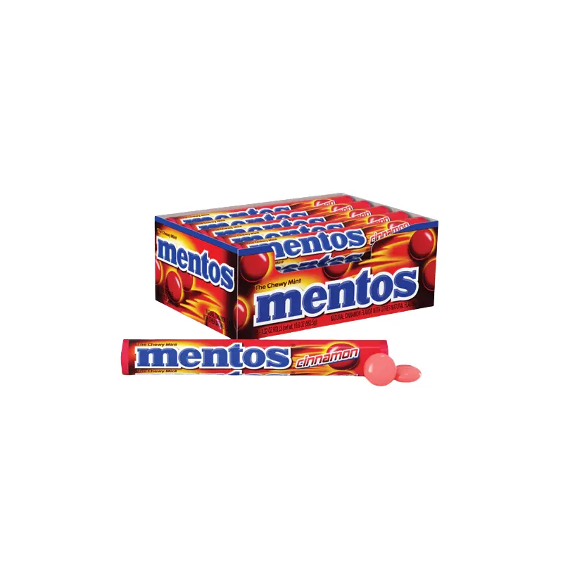 Mentos Cinnamon Chewy Mints - 1.32-oz. Roll