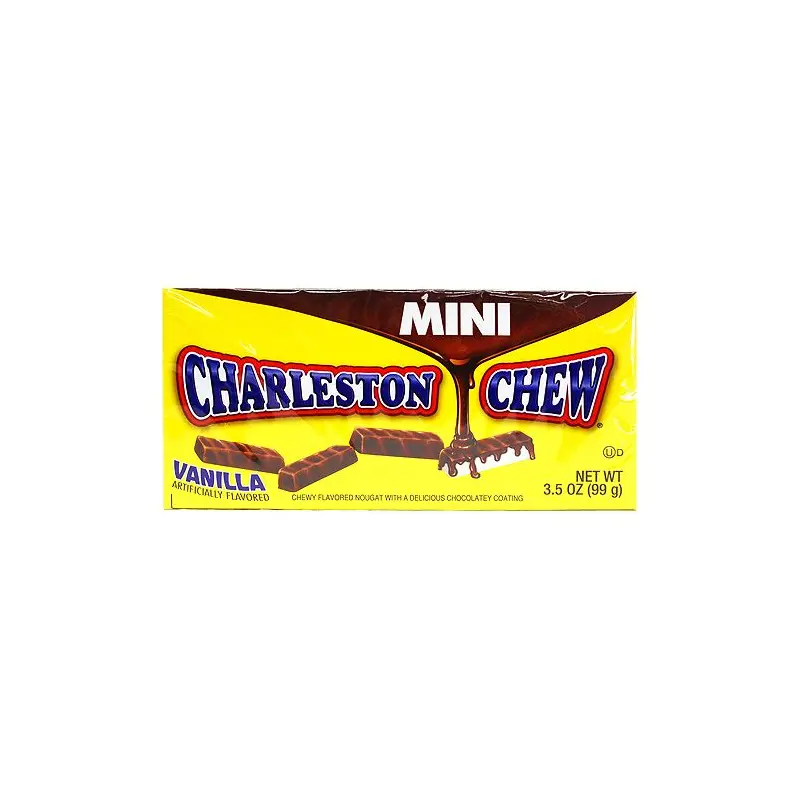 Mini Vanilla Charleston Chew Candy Bars - 3.5-oz. Theater Box