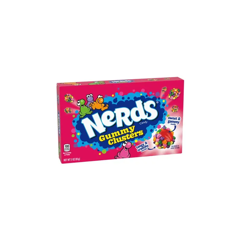 Nerds Gummy Clusters 3-oz Movie Theater Box