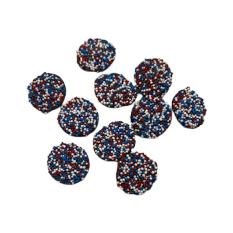 Reppert's Milk Chocolate Patriotic Nonpareils 2 lb. Bulk Bag