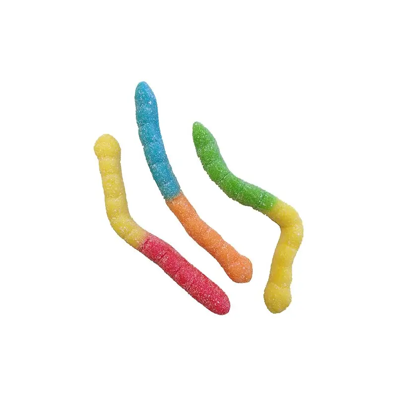 Sour Large Neon Gummi Worms