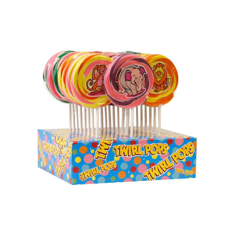 Adams and Brooks Comic Animal Assorted Lollipop 1.5 oz.