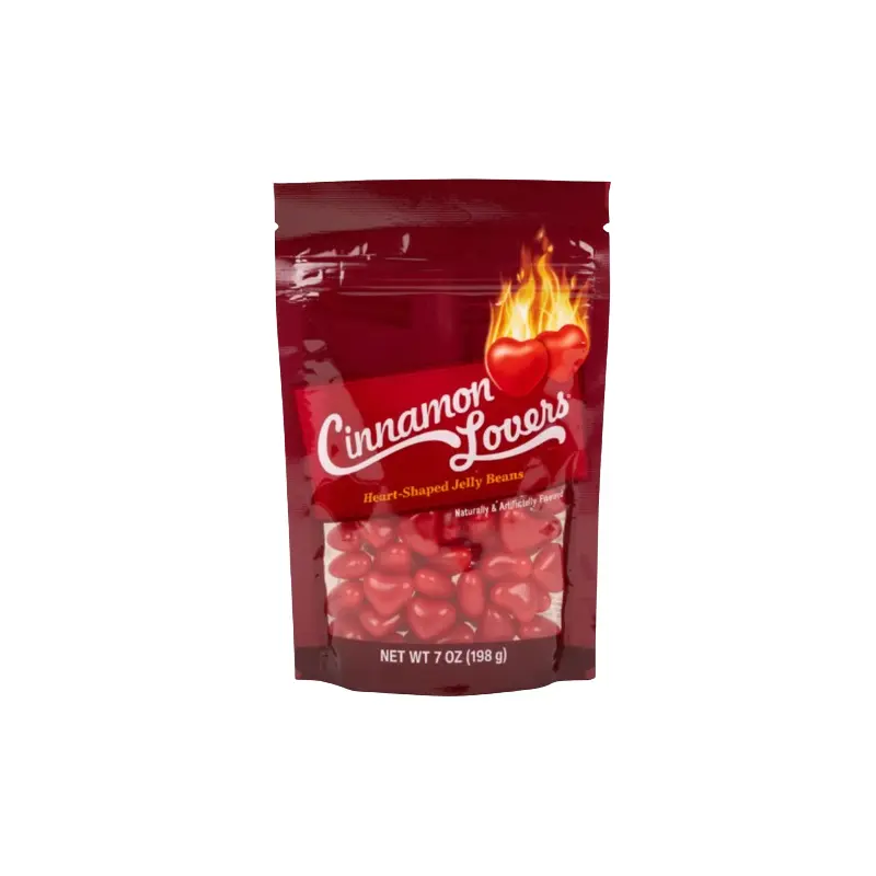 Jelly Belly Cinnamon Lovers Heart-Shaped Jelly Beans 7 oz. Bag