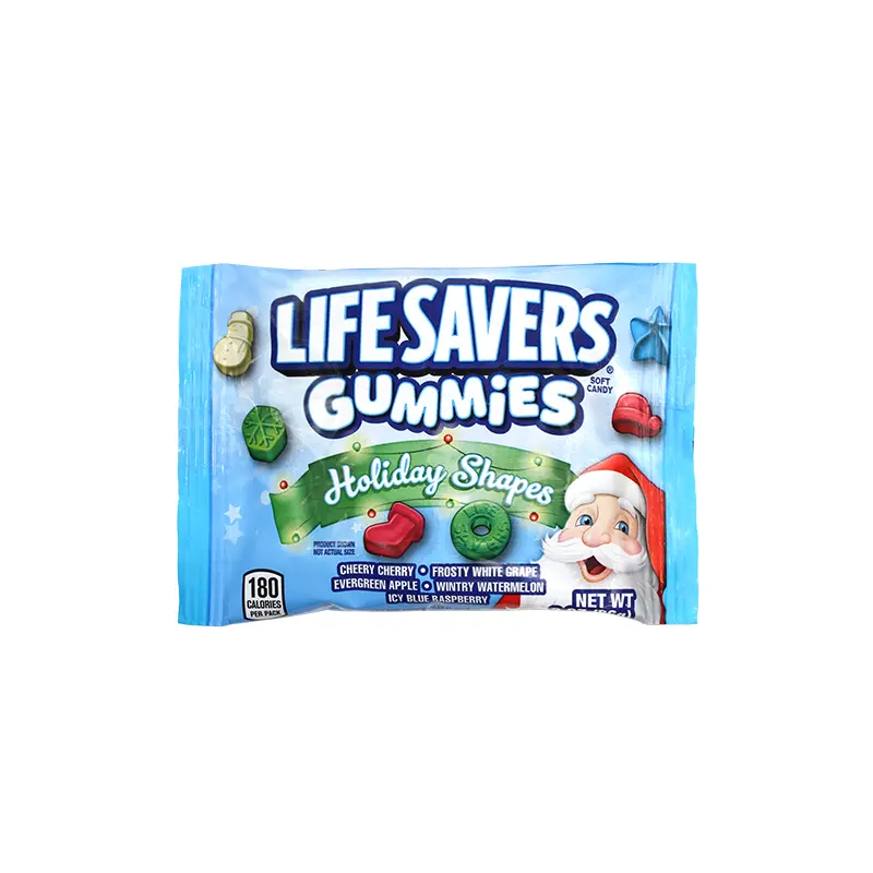 Life Savers Gummies Holiday Shapes 2 oz. Bag