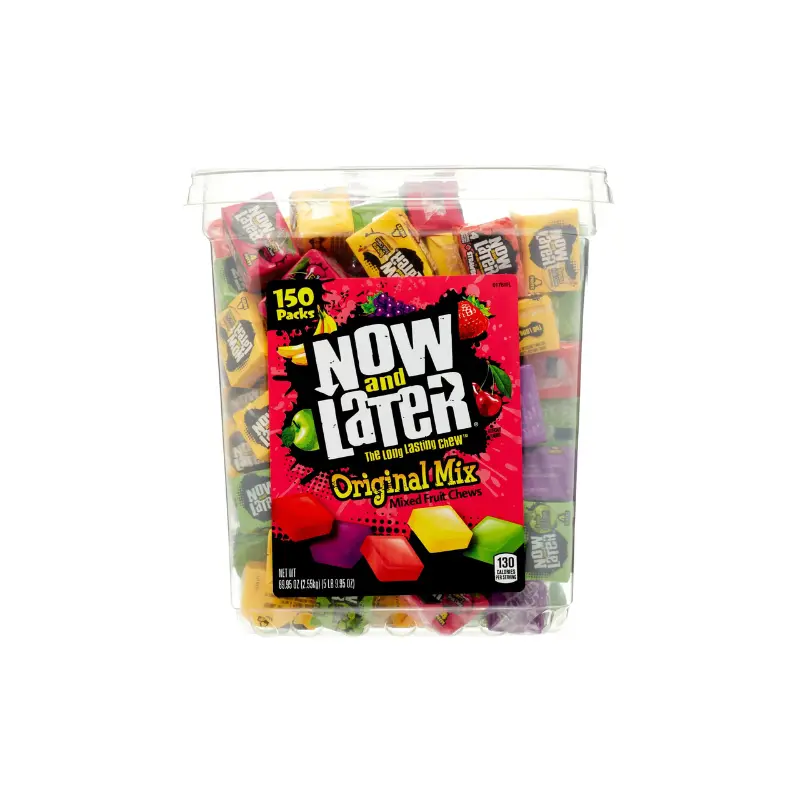 Now and Later Original Mix 4 pieces 150 pack Tub 89.95 oz.