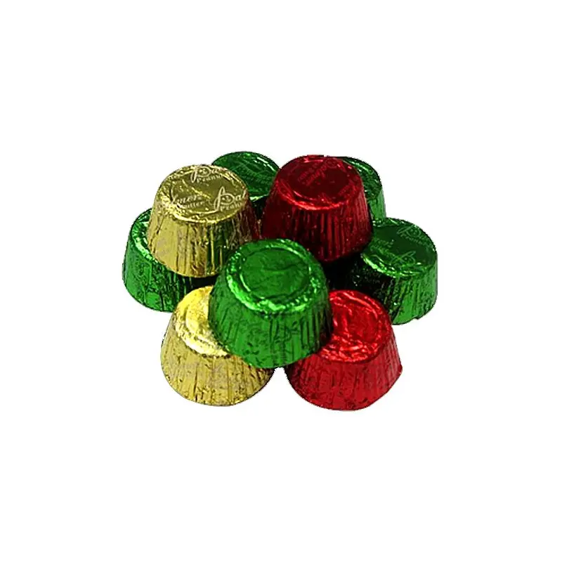 Palmer Christmas Foiled Mini Chocolate Peanut Butter Cups - 3 LB Bulk Bag