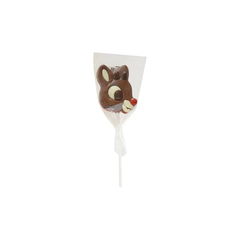 Palmer Rudolph Double Crisp Big Pop Chocolate Lollipop 2.75 oz.