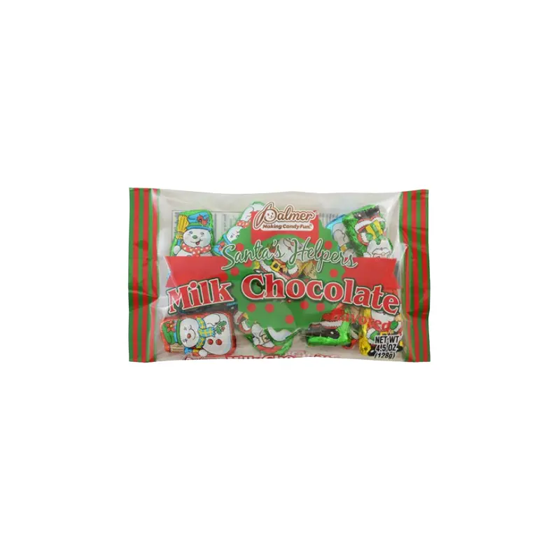 Palmer Santa's Helpers Milk Chocolate Foil Wrapped 4.5 oz.
